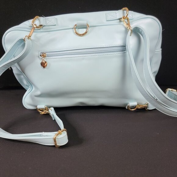 👜 Lovely Lota Ita Bag – Light Blue Backpack with Window – Kawaii Anime Style - Picture 9 of 14